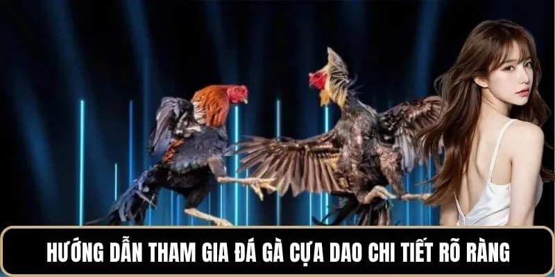 Đá gà cựa dao tạo cảm giác hồi hộp cực mạnh mẽ